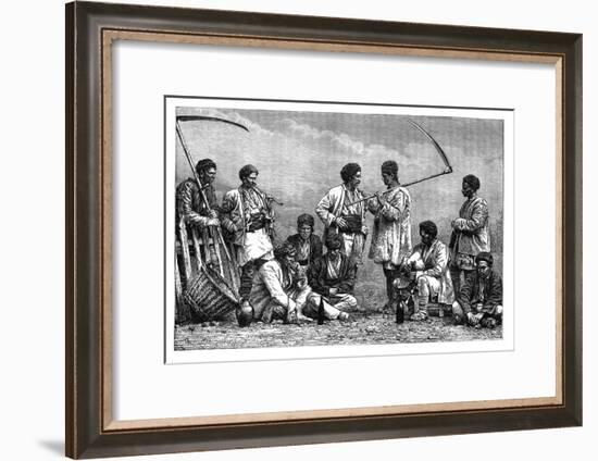 Bulgarian Peasants, C1890-null-Framed Giclee Print