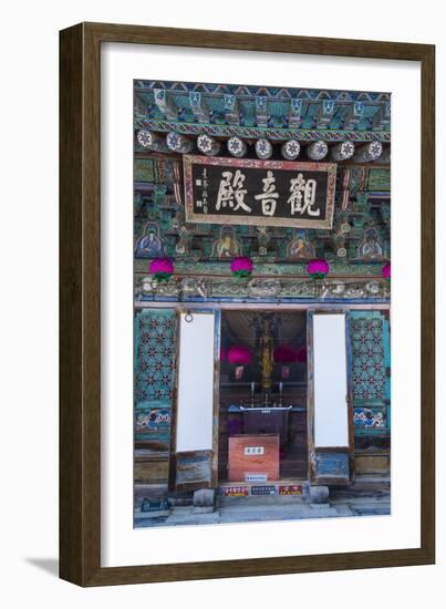 Bulguksa Temple, Gyeongju, UNESCO World Heritage Site, South Korea, Asia-Michael-Framed Photographic Print