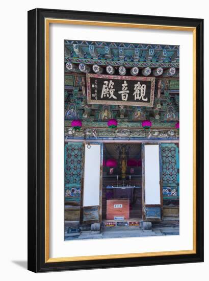 Bulguksa Temple, Gyeongju, UNESCO World Heritage Site, South Korea, Asia-Michael-Framed Photographic Print