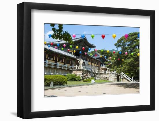 Bulguksa Temple, Gyeongju, UNESCO World Heritage Site, South Korea, Asia-Michael-Framed Photographic Print