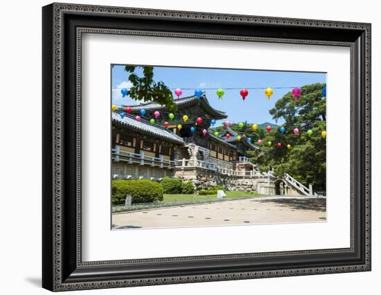 Bulguksa Temple, Gyeongju, UNESCO World Heritage Site, South Korea, Asia-Michael-Framed Photographic Print