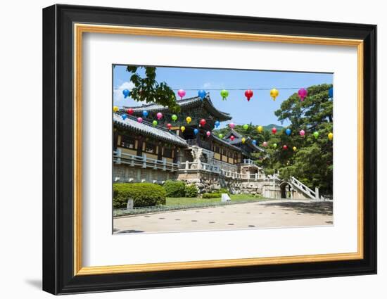 Bulguksa Temple, Gyeongju, UNESCO World Heritage Site, South Korea, Asia-Michael-Framed Photographic Print