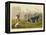 Bull Baiting-Henry Thomas Alken-Framed Premier Image Canvas