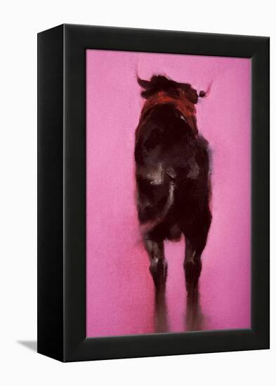 Bull, Detail-Daniel Cacouault-Framed Premier Image Canvas