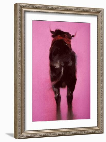 Bull, Detail-Daniel Cacouault-Framed Giclee Print