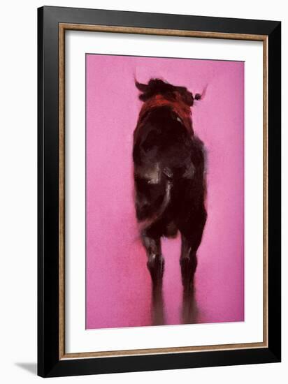 Bull, Detail-Daniel Cacouault-Framed Giclee Print