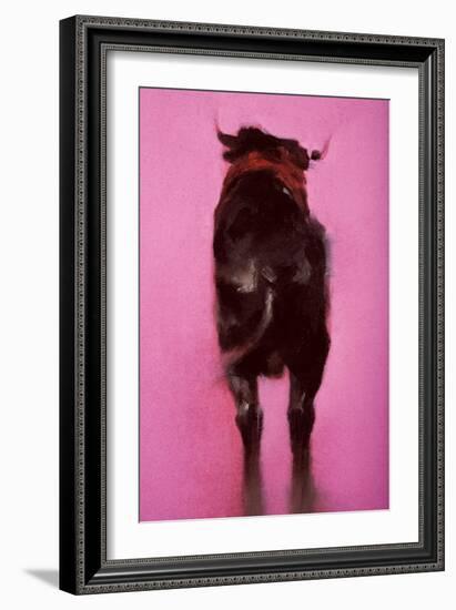 Bull, Detail-Daniel Cacouault-Framed Giclee Print