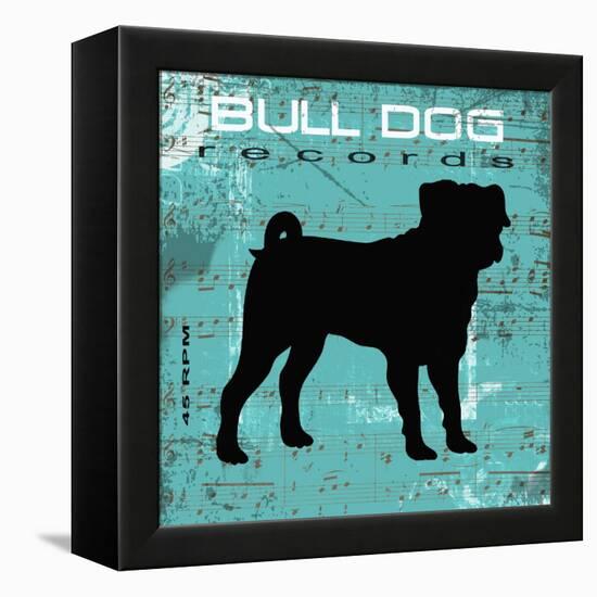 BULL DOG B1-Taylor Greene-Framed Stretched Canvas