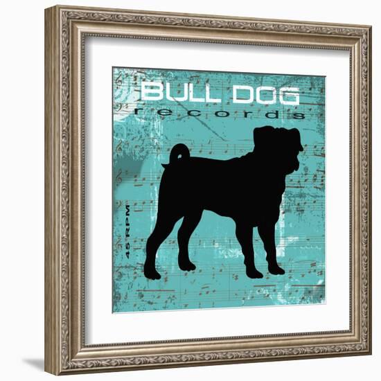 BULL DOG B1-Taylor Greene-Framed Art Print