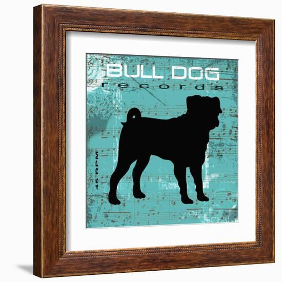 BULL DOG B1-Taylor Greene-Framed Art Print