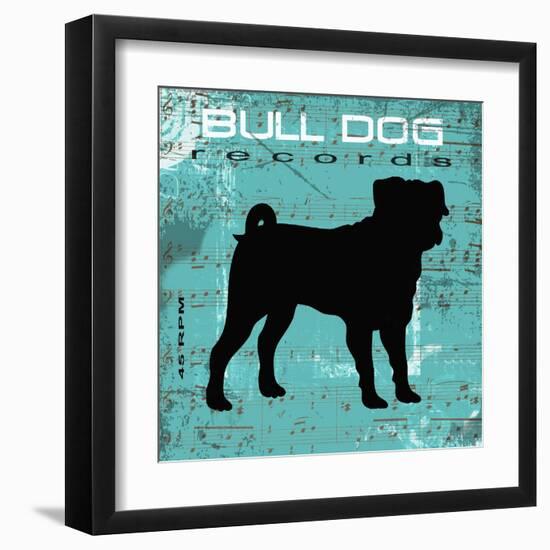 BULL DOG B1-Taylor Greene-Framed Art Print