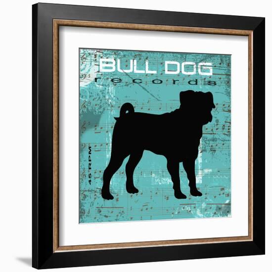 BULL DOG B1-Taylor Greene-Framed Art Print