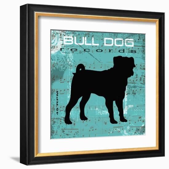 BULL DOG B1-Taylor Greene-Framed Art Print