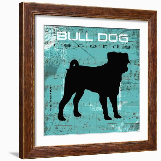 BULL DOG B1-Taylor Greene-Framed Art Print