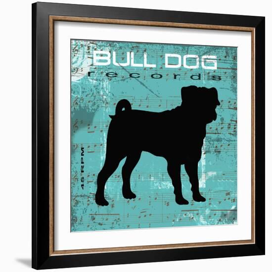 BULL DOG B1-Taylor Greene-Framed Art Print