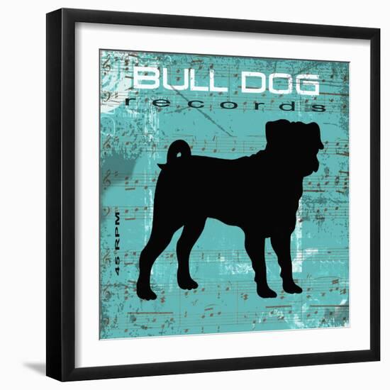 BULL DOG B1-Taylor Greene-Framed Art Print