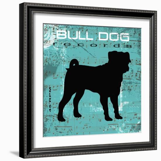 BULL DOG B1-Taylor Greene-Framed Art Print