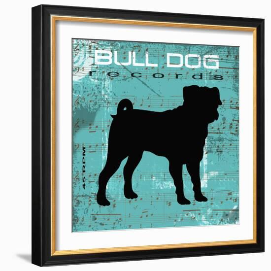 BULL DOG B1-Taylor Greene-Framed Art Print