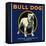 Bull Dog Brand-null-Framed Premier Image Canvas