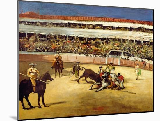 Bull Fight, 1865-Edouard Manet-Mounted Giclee Print