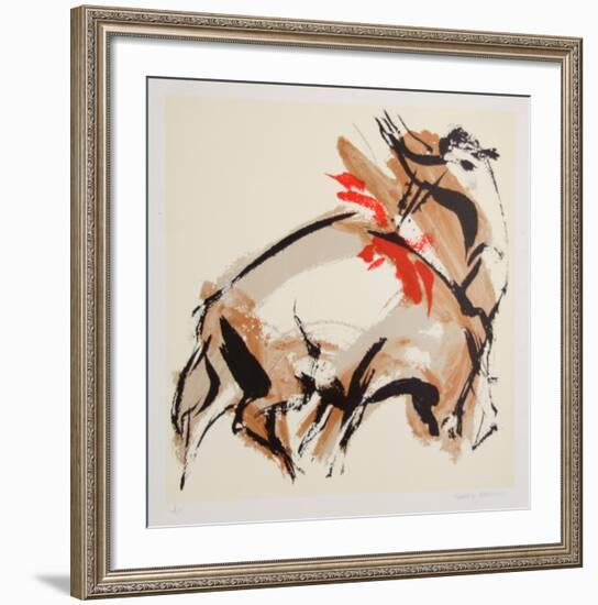 Bull Fight-Gerry Bosch-Framed Collectable Print