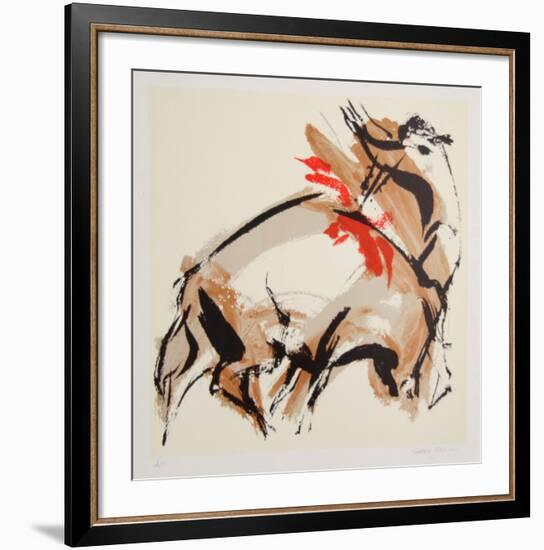 Bull Fight-Gerry Bosch-Framed Collectable Print