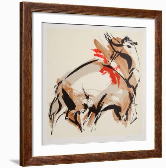 Bull Fight-Gerry Bosch-Framed Collectable Print