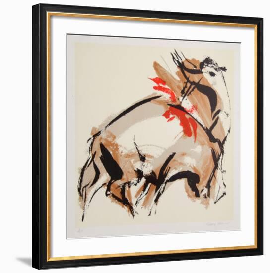 Bull Fight-Gerry Bosch-Framed Collectable Print