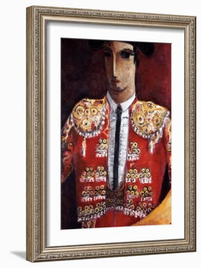 Bull Fighter-Didier Lourenco-Framed Art Print