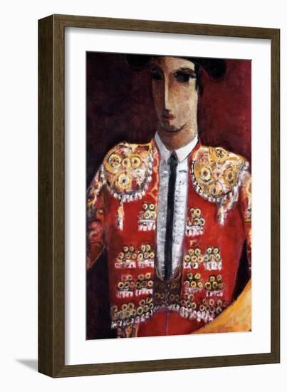 Bull Fighter-Didier Lourenco-Framed Art Print