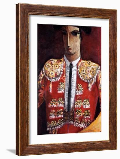 Bull Fighter-Didier Lourenco-Framed Art Print