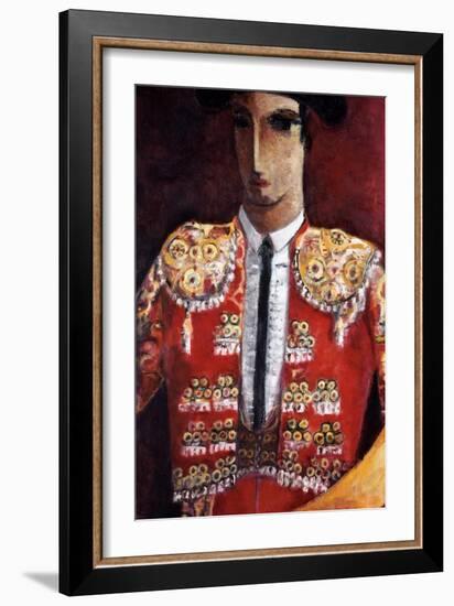 Bull Fighter-Didier Lourenco-Framed Art Print