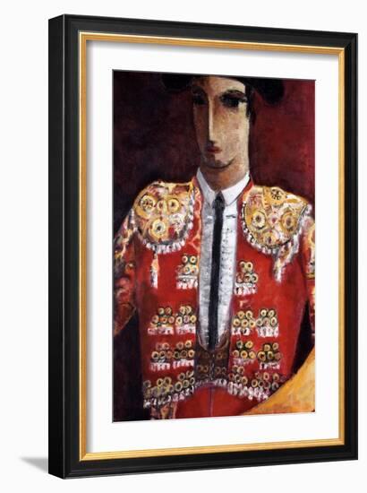 Bull Fighter-Didier Lourenco-Framed Art Print