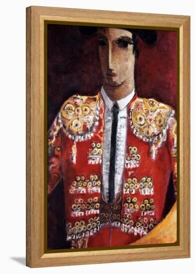 Bull Fighter-Didier Lourenco-Framed Stretched Canvas