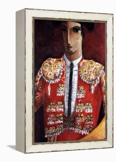 Bull Fighter-Didier Lourenco-Framed Stretched Canvas