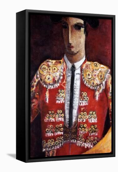 Bull Fighter-Didier Lourenco-Framed Stretched Canvas