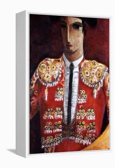 Bull Fighter-Didier Lourenco-Framed Stretched Canvas