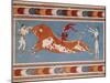 Bull-Leaping Fresco from Minoan Culture-Science Source-Mounted Giclee Print