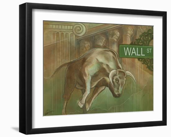 Bull Market-Ethan Harper-Framed Art Print