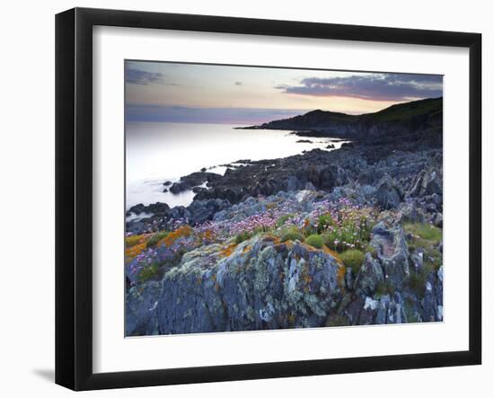Bull Point, North Devon, Devon, England, United Kingdom, Europe-Jeremy Lightfoot-Framed Photographic Print
