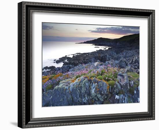 Bull Point, North Devon, Devon, England, United Kingdom, Europe-Jeremy Lightfoot-Framed Photographic Print