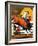 "Bull Riding," July 21, 1945-Fred Ludekens-Framed Giclee Print