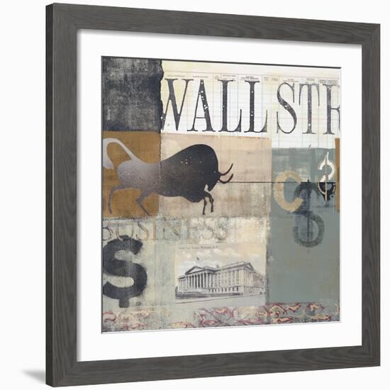 Bull Run-Alec Parker-Framed Giclee Print