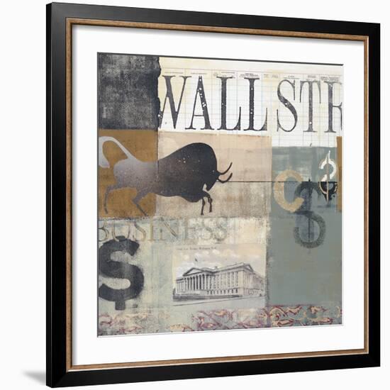 Bull Run-Alec Parker-Framed Giclee Print