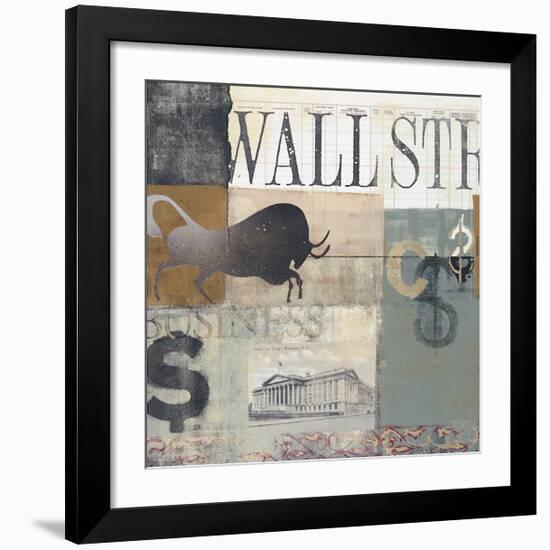 Bull Run-Alec Parker-Framed Giclee Print