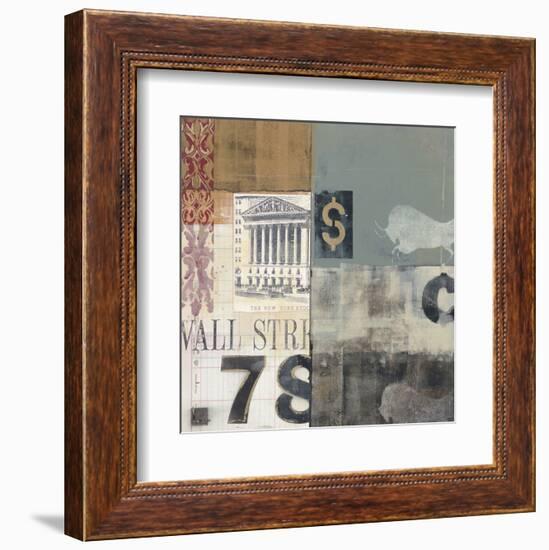 Bull Shares-Alec Parker-Framed Art Print