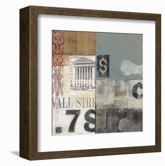 Bull Shares-Alec Parker-Framed Art Print