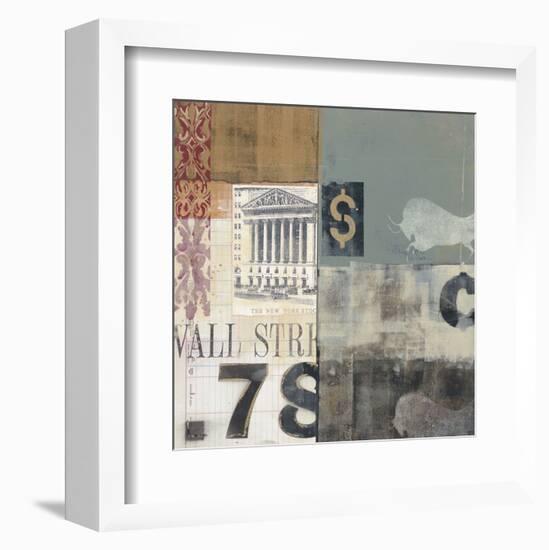 Bull Shares-Alec Parker-Framed Art Print