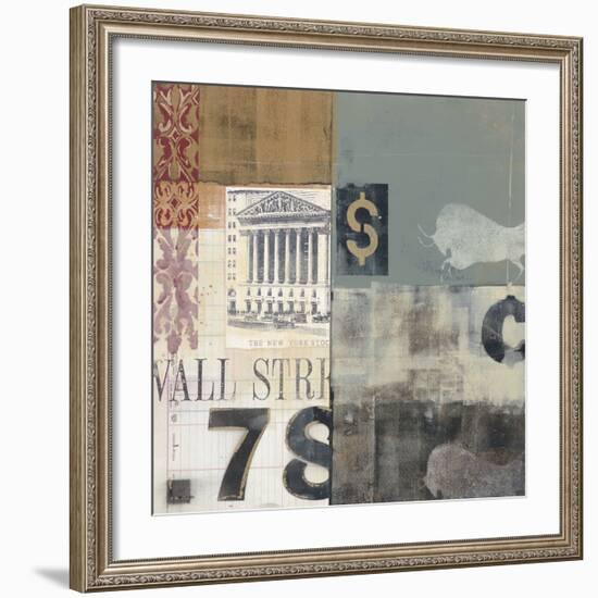 Bull Shares-Alec Parker-Framed Art Print