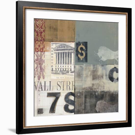 Bull Shares-Alec Parker-Framed Art Print